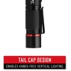 image:imageCoast HX5 410 Lumen LED Flashlight Pure Beam Focusing Slide Focus Pocket Clip Weatherproof Pocket Sized BlackFlashlight