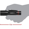 image:imageCoast HX5 410 Lumen LED Flashlight Pure Beam Focusing Slide Focus Pocket Clip Weatherproof Pocket Sized BlackFlashlight