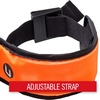 image:imageCoast SA300 Rechargeable Lighted LED High Visibility Safety Armband Water Resistant Running Walking Cycling Job Site