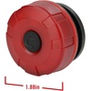image:imageCoast SL1R USB Rechargeable Safety Clip Light with Red Light MultiMode and Adhesive Dual Mount Running Walking Cycling Job Site HelmetHard Hat Compatible Dog Light