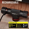 image:imageCoast XPH30R 1200 Lumen USBC Rechargeable Dual Power Headlamp with Twist Focus Beam and Magnetic Base 437 oz  BlackBlack