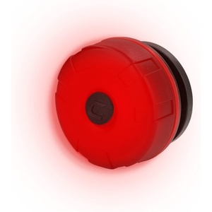 image:imageCoast SL1R USB Rechargeable Safety Clip Light with Red Light MultiMode and Adhesive Dual Mount Running Walking Cycling Job Site HelmetHard Hat Compatible Dog Light