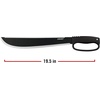 image:imageCOAST F1400 Serrated Stainless Steel Machete with 14 Blade and Sheath Included