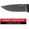 image:imageCOAST F402 4 Stainless Steel Blade Fixed Blade Knife Sheath Included