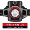 image:imageCOAST HL7 330 Lumen Focusing LED Headlamp with TWIST FOCUS Black