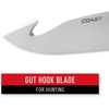 image:imageCoast  20073 DX357 Double Lock Folding Knife with 35 Serrated Stainless Steel Blade