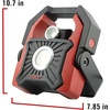 image:imageCoast WLR2 2000 Lumen RECHARGEABLEDUAL POWER LED Work Light with TRIBEAM TWIST FOCUS and 360Degree Swivel Light