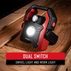 image:imageCoast WLR2 2000 Lumen RECHARGEABLEDUAL POWER LED Work Light with TRIBEAM TWIST FOCUS and 360Degree Swivel Light