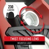 image:imageCoast WLR2 2000 Lumen RECHARGEABLEDUAL POWER LED Work Light with TRIBEAM TWIST FOCUS and 360Degree Swivel Light