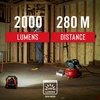 image:imageCoast WLR2 2000 Lumen RECHARGEABLEDUAL POWER LED Work Light with TRIBEAM TWIST FOCUS and 360Degree Swivel Light