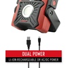 image:imageCoast WLR2 2000 Lumen RECHARGEABLEDUAL POWER LED Work Light with TRIBEAM TWIST FOCUS and 360Degree Swivel Light