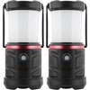 image:imageCOAST EAL22 1250 Lumen Dual Color LED Emergency Light Storm Proof Power Bank Durable for Outdoor amp Survival  Compatible with 3 x D Batteries or ZX1010 Rechargeable Battery BlackNo Size Pack of 2