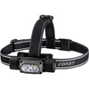 image:imageCoast WPH34R 2000 Lumen Waterproof Ultra Bright IP68 USB RechargeableDual Power Headlamp 6 Modes with Spot and Flood Beams BlackGreyBlackGrey