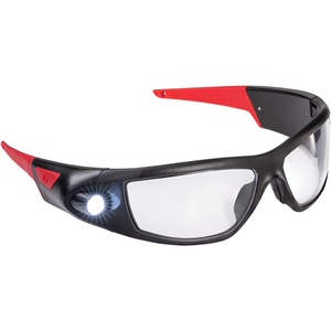 image:imageCoast SPG400 Rechargeable Lighted LED Safety Glasses with BuiltIn Inspection Beam Scratch Resistant Interchangeable LensesSafety Glasses W Nonbifocal Lenses