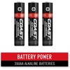 image:imageCoast FL19 365 Lumen Dual Color White amp Red LED Headlamp Batteries amp Hard Hat Clips Included BlackBlack
