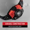 image:imageCoast FL85 615 Lumen Dual Color Pure Beam Focusing LED Headlamp with Twist Focus Hinged Beam Adjustment Hard Hat Compatibility and Reflective Strap Red