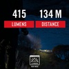 image:imageCoast G26 415 Lumen BullsEye Spot Beam LED Flashlight Batteries IncludedBlack
