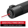 image:imageCoast HP7RRD 300 Lumen Rechargeable LED Flashlight with Slide Focus Red
