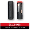 image:imageCoast HP7RRD 300 Lumen Rechargeable LED Flashlight with Slide Focus Red