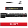 image:imageCoast XP18R 3650 Lumen USBC RechargeableDual Power LED Flashlight with Pure Beam Slide Focus and Top Grade Aluminum BuildBlack 30323