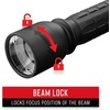 image:imageCoast XP18R 3650 Lumen USBC RechargeableDual Power LED Flashlight with Pure Beam Slide Focus and Top Grade Aluminum BuildBlack 30323