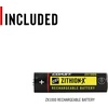 image:imageCoast ZX1000 ZITHIONX LiIon Rechargeable Battery for The XP11R LED Flashlight Black