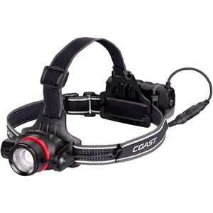 image:imageCOAST HL8R 2000 Lumen Rechargeable PURE BEAM Focusing LED Headlamp Black