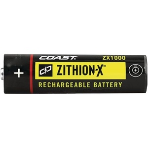 image:imageCoast ZX1000 ZITHIONX LiIon Rechargeable Battery for The XP11R LED Flashlight Black