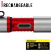 image:imageCoast A9R 54 Lumen Rechargeable Inspection Beam LED Penlight with Flex Charge and Charging Cap SilverBlack