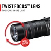 image:imageCoast PX1 565 Lumen Pure Beam Focusing LED Flashlight with Twist Focus and Adjustable Pocket Clip