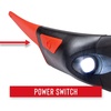 image:imageCoast SPG500 Rechargeable Lighted LED Safety Glasses TiltandTwist Optic ANSI Z87 Standards 2 Scratch Resistant Lenses Clear Yellow Included UV Protection Protective Carrying Case Included