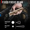 image:imageCoast Slayer 1150 Lumen USBC Rechargeable LED Flashlight with SpotFlood Memory Mode and Pocket Clip SilverDune