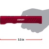 image:imageCoast Slayer 1150 Lumen USBC Rechargeable LED Flashlight with SpotFlood Memory Mode and Pocket Clip SilverRed