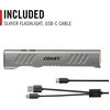 image:imageCoast Slayer 1150 Lumen USBC Rechargeable LED Flashlight with SpotFlood Memory Mode and Pocket Clip SilverSilver