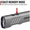 image:imageCoast Slayer 1150 Lumen USBC Rechargeable LED Flashlight with SpotFlood Memory Mode and Pocket Clip SilverSilver