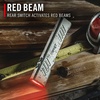 image:imageCoast Slayer RED 1000 Lumen USBC Rechargeable LED Flashlight with Red Mode SpotFlood Memory Mode and Pocket Clip
