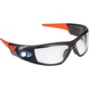 image:imageCoast SPG500 Rechargeable Lighted LED Safety Glasses TiltandTwist Optic ANSI Z87 Standards 2 Scratch Resistant Lenses Clear Yellow Included UV Protection Protective Carrying Case Included