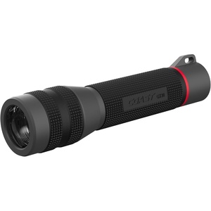 image:imageCoast GX30 2300 Lumen Waterproof Alkaline and Rechargeable Dual Power LED Flashlight with Twist Focus AntiRoll Cap and Textured Handle 6 x AA Batteries Included length 85 inches