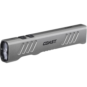 image:imageCoast Slayer 1150 Lumen USBC Rechargeable LED Flashlight with SpotFlood Memory Mode and Pocket Clip SilverSilver