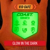 image:imageCoast SG400 High Visibility Nitrile Safety Gloves ANSI Cut Level A3 Touchscreen Compatible Breathable Orange ExtraLarge