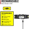 image:imageCoast LHS500R 500 Lumen Waterproof Rechargeable LED Headlamp 360Degree Safety Lighting Silicone Head Strap Four Light Modes Memory Mode