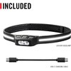 image:imageCoast LHS500R 500 Lumen Waterproof Rechargeable LED Headlamp 360Degree Safety Lighting Silicone Head Strap Four Light Modes Memory Mode