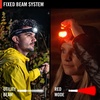 image:imageCoast RL10 560 Lumen Dual Color LED Headlamp with Flood and Spot Beams Variable Light Control COB Alkaline Dual Power NonSlip Band 3 x AAA Included