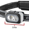 image:imageCoast RL20R 1000 Lumen TriColor LED Rerchargeable Headlamp with Flood and Spot Beams Variable Light Control Fixed Focus UltraStrap RedGreen Modes