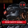 image:imageCoast RL20R 1000 Lumen TriColor LED Rerchargeable Headlamp with Flood and Spot Beams Variable Light Control Fixed Focus UltraStrap RedGreen Modes