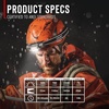 image:imageCoast WPH30R 1500 Lumen Waterproof Ultra Bright IP68 USB RechargeableDual Power Headlamp 5 Modes with Spot and Flood Beams BlueBlackFlashlight