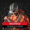 image:imageCoast WPH34R 2000 Lumen Waterproof Ultra Bright IP68 USB RechargeableDual Power Headlamp 6 Modes with Spot and Flood Beams BlueBlackBlackBlue