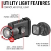 image:imageCOAST HX500 480 Lumen Alkaline Dual Power LED Utility Light with Twist Focus KASK Mount Magnetic