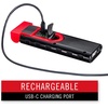 image:imageCoast PM100R 180Degree Rotating Worklight with Magnetic Base BlackRed