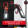 image:imageCoast PM100R 180Degree Rotating Worklight with Magnetic Base BlackRed